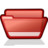 folder red open Icon